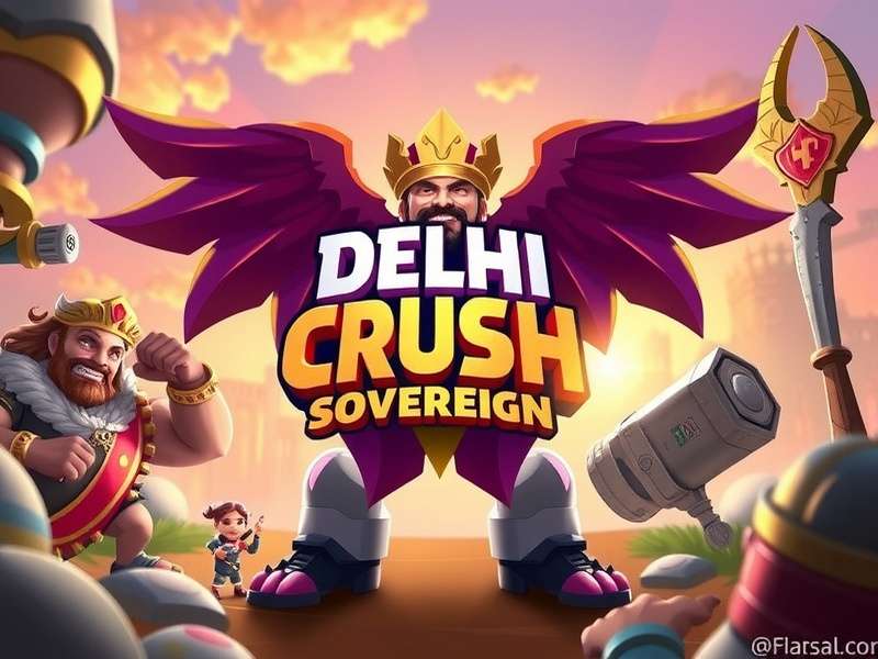 Delhi Crush Sovereign Game Banner